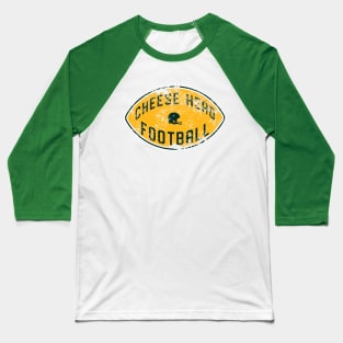 Cheese Head Football Baseball T-Shirt